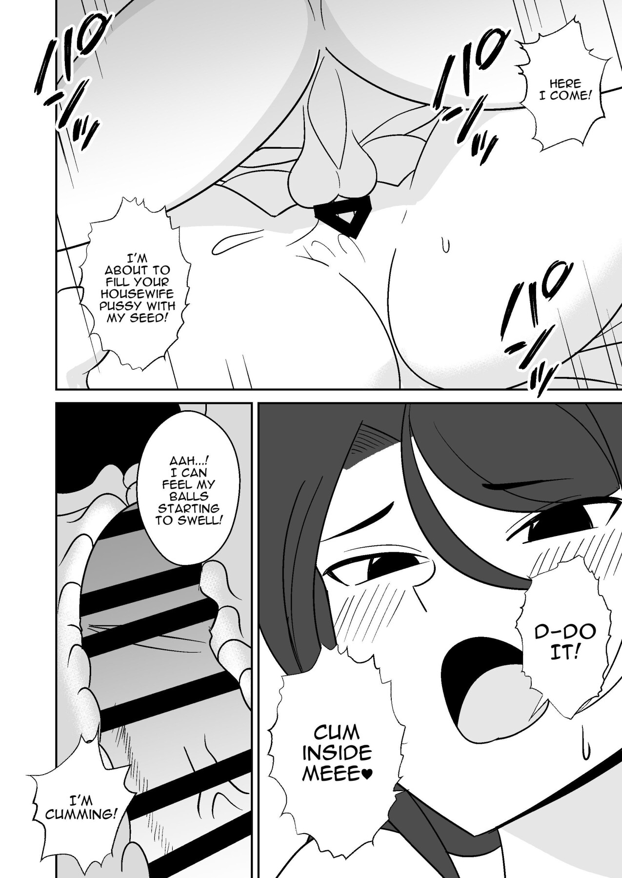 Hentai Manga Comic-Mating with a Huge Assed Housewife-Read-17
